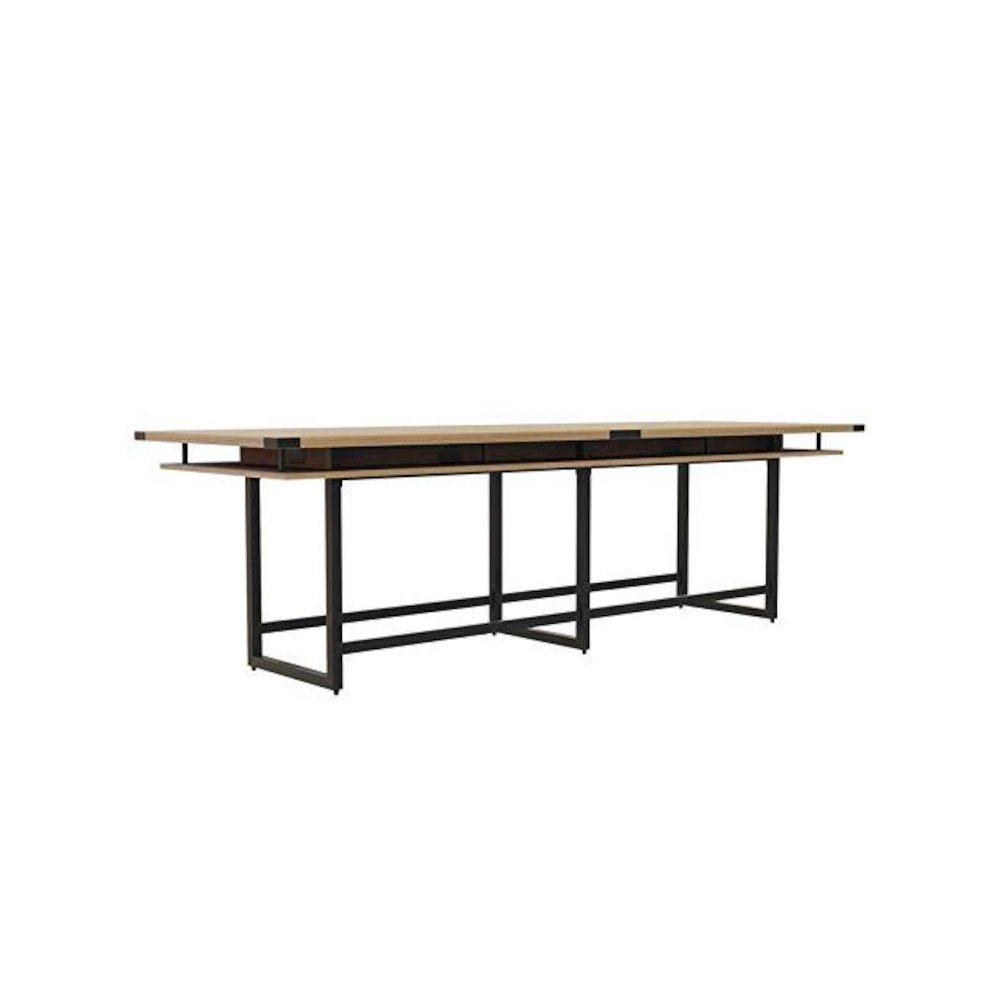 Mirella™ Conference Table, Standing-Height, 12’ Sand Dune