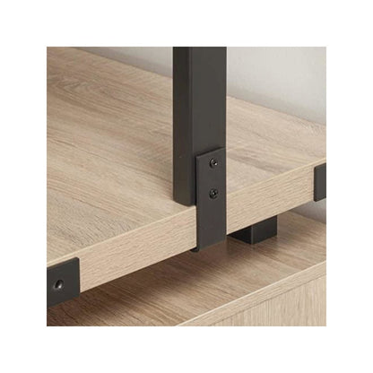 Mirella™ 3 Shelf Bookshelf Sand Dune