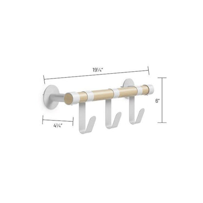 Resi Coat Wall Rack 3 Hooks