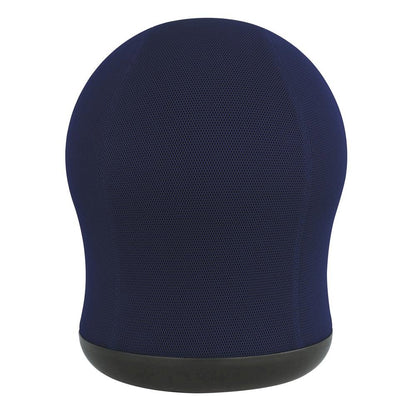 Zenergy Swivel Ball Chair, Blue Seat/Blue Back, Black Base