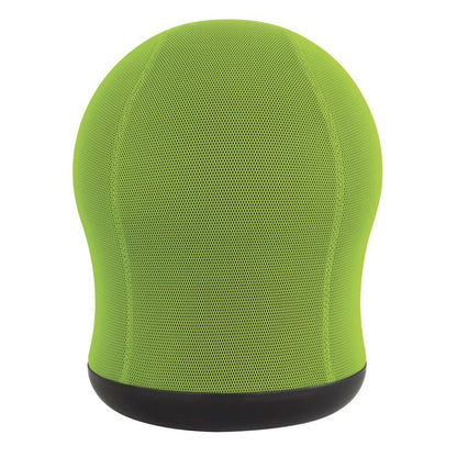 Zenergy Swivel Ball Chair, Green Seat/Green Back, Black Base