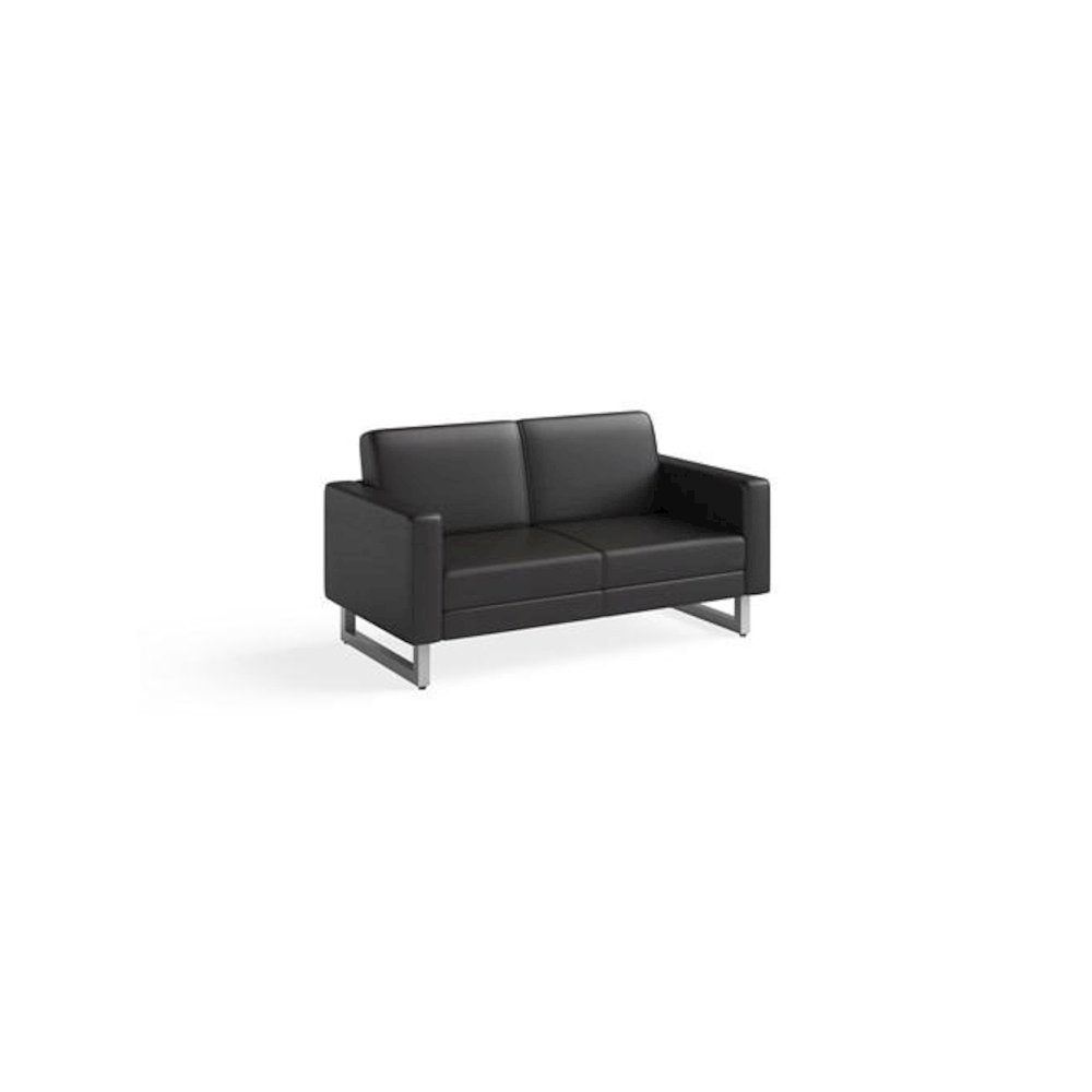 Mirella Lounge Settee, Black