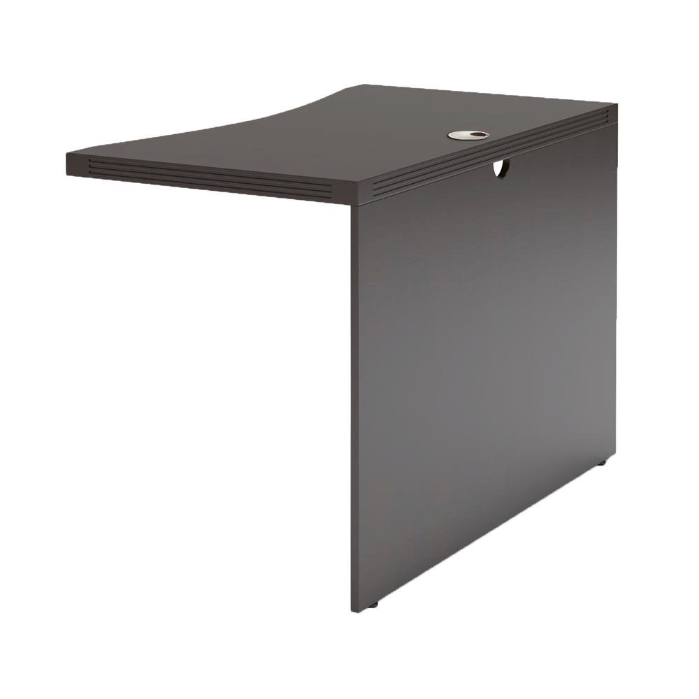 Aberdeen Series Laminate Contour Bridge, 42w x 24d x 29½h, Mocha