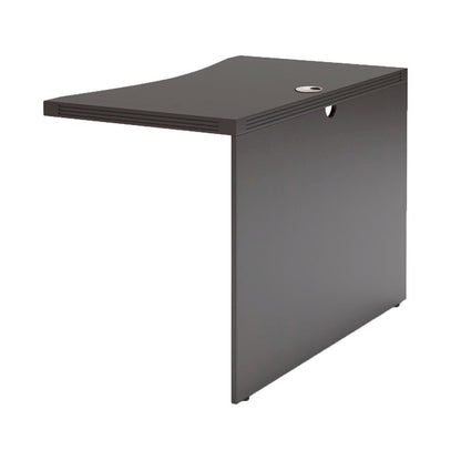 Aberdeen Series Laminate Contour Bridge, 42w x 24d x 29½h, Mocha