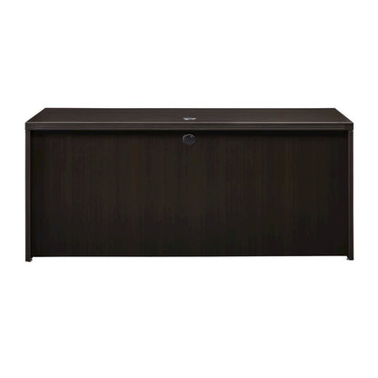 Aberdeen Series Laminate Credenza Shell, 72w x 24d x 29½h, Mocha