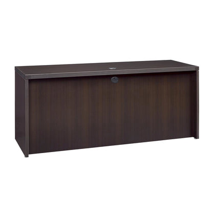 Aberdeen Series Laminate Credenza Shell, 72w x 24d x 29½h, Mocha