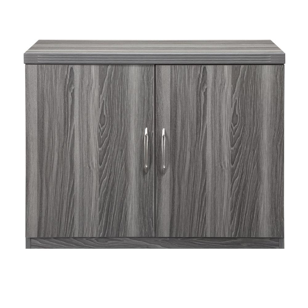 Storage Cabinet, Gray Steel