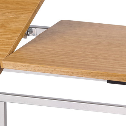 Bison Office Split Level Drafting Table with Adjustable-Height Steel Frame