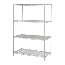 5294GR Industrial Wire Shelving - 48.0" x 24.0" x 72.0" - 4 x Shelf(ves) - Metallic Gray