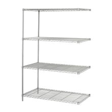 5295GR Add-On Kit - 48.0" x 24.0" x 72.0" - 4 x Shelf(ves) - Metallic Gray