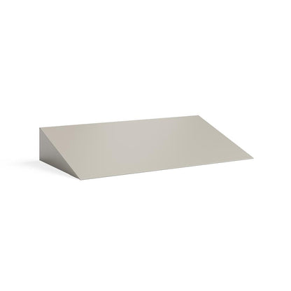 Triple Sloped Metal Locker Hood Addition 36"W x 18"D x 6"H - Tan