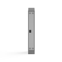 Single Continuous Metal Locker Base Addition 11.7"W x 16"D x 5.75"H - Gray