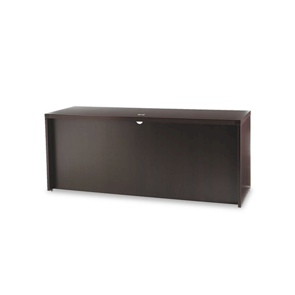 Aberdeen Series Laminate Credenza Shell, 72w x 24d x 29½h, Mocha