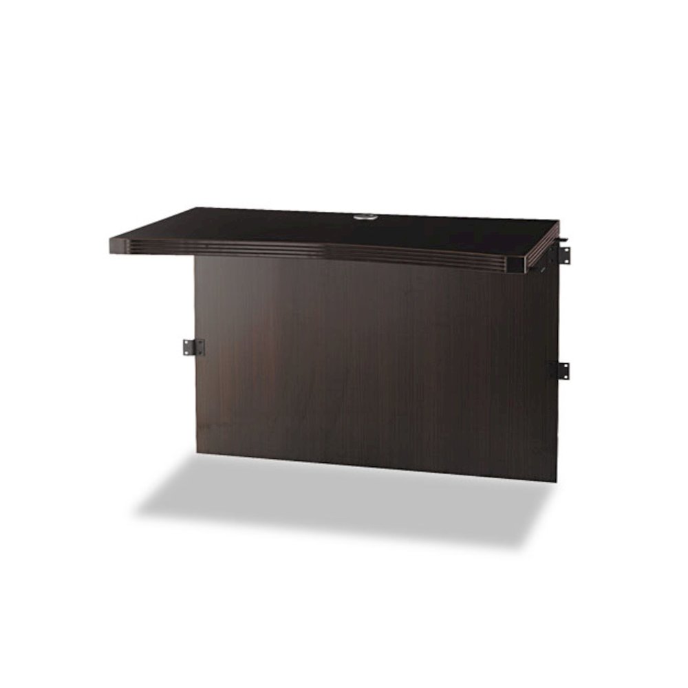 Aberdeen Series Laminate Contour Bridge, 42w x 24d x 29½h, Mocha