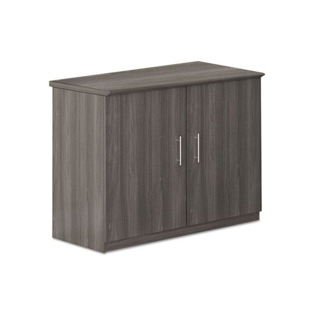 Medina Series Storage Cabinet, 36w x 20d x 29.5h, Gray Steel