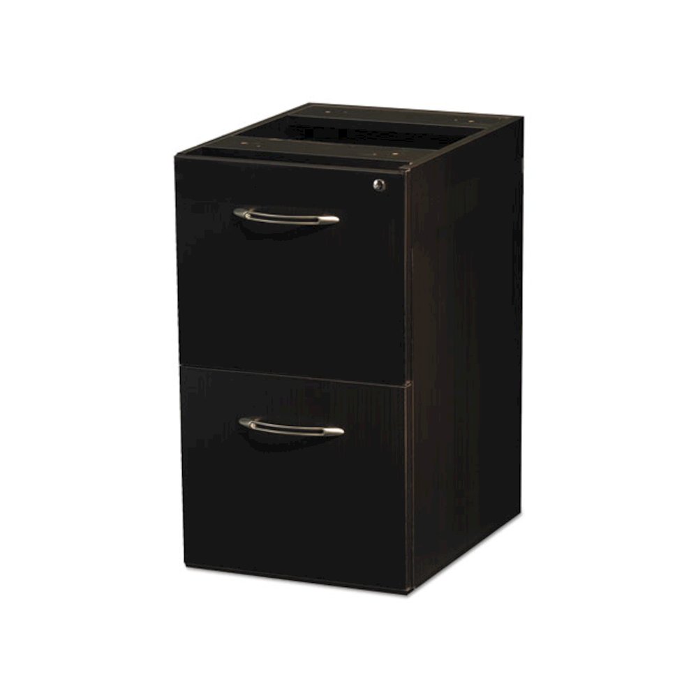 Aberdeen Series File/File Credenza Pedestal, 15¼w x 20d x 27½h, Mocha