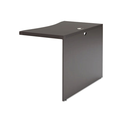 Aberdeen Series Laminate Contour Bridge, 42w x 24d x 29½h, Mocha