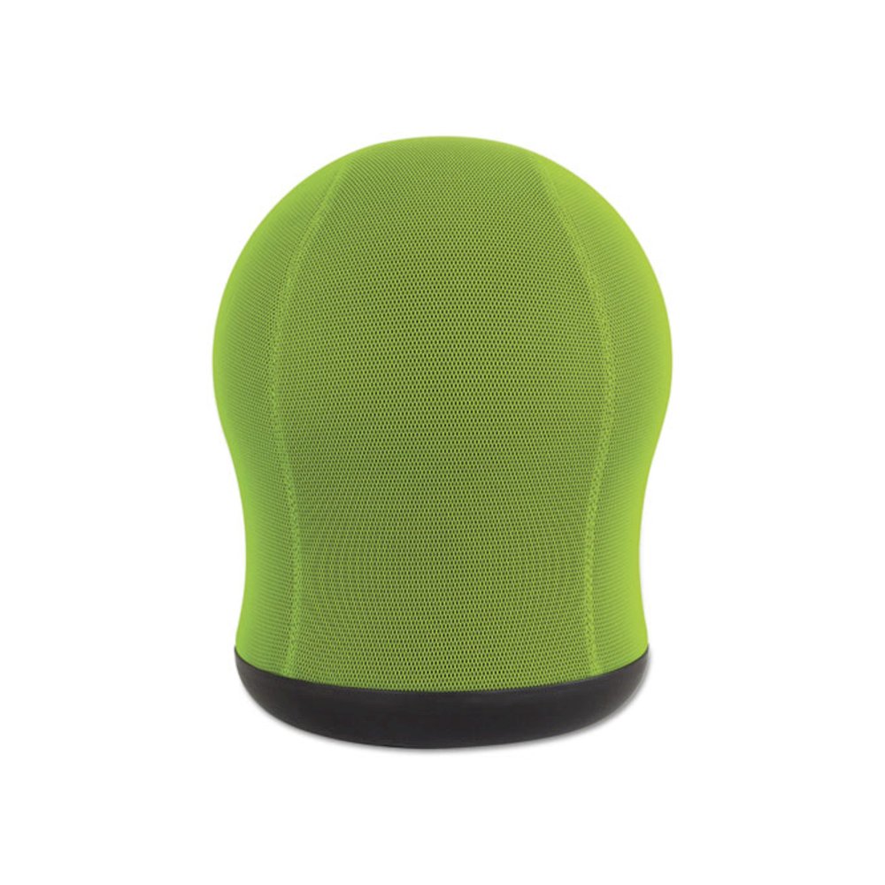 Zenergy Swivel Ball Chair, Green Seat/Green Back, Black Base