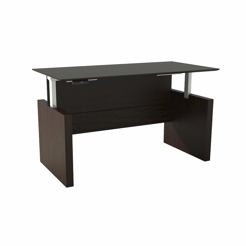 Medina Height-Adjustable 72" Straight Height Adjustable Desk- MNDSHA72LDC