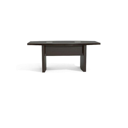 6' Conference Table, Boat Surface, Mocha