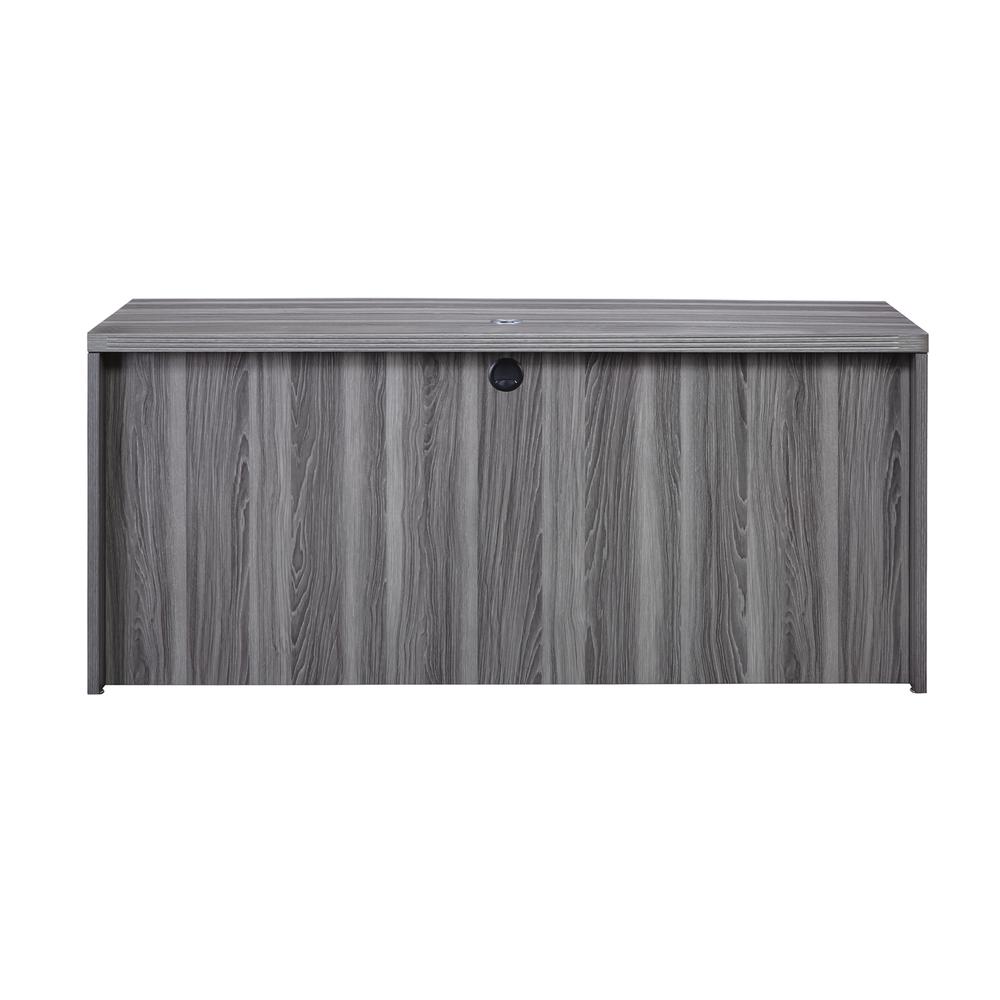 72" Credenza, Gray Steel