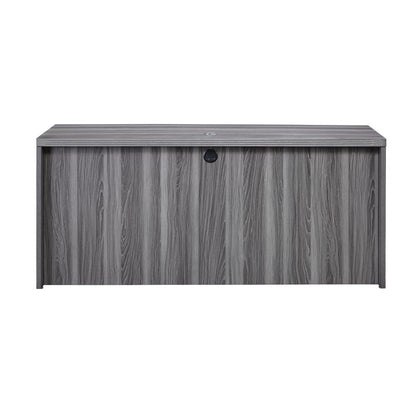 72" Credenza, Gray Steel