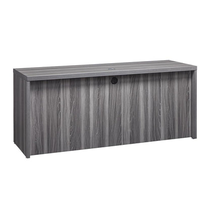 72" Credenza, Gray Steel