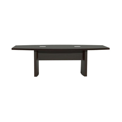 8' Conference Table, Boat Surface, Mocha