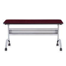 Flip-N-Go® 24 x 60" Rectangular Training Table RegalMahogany