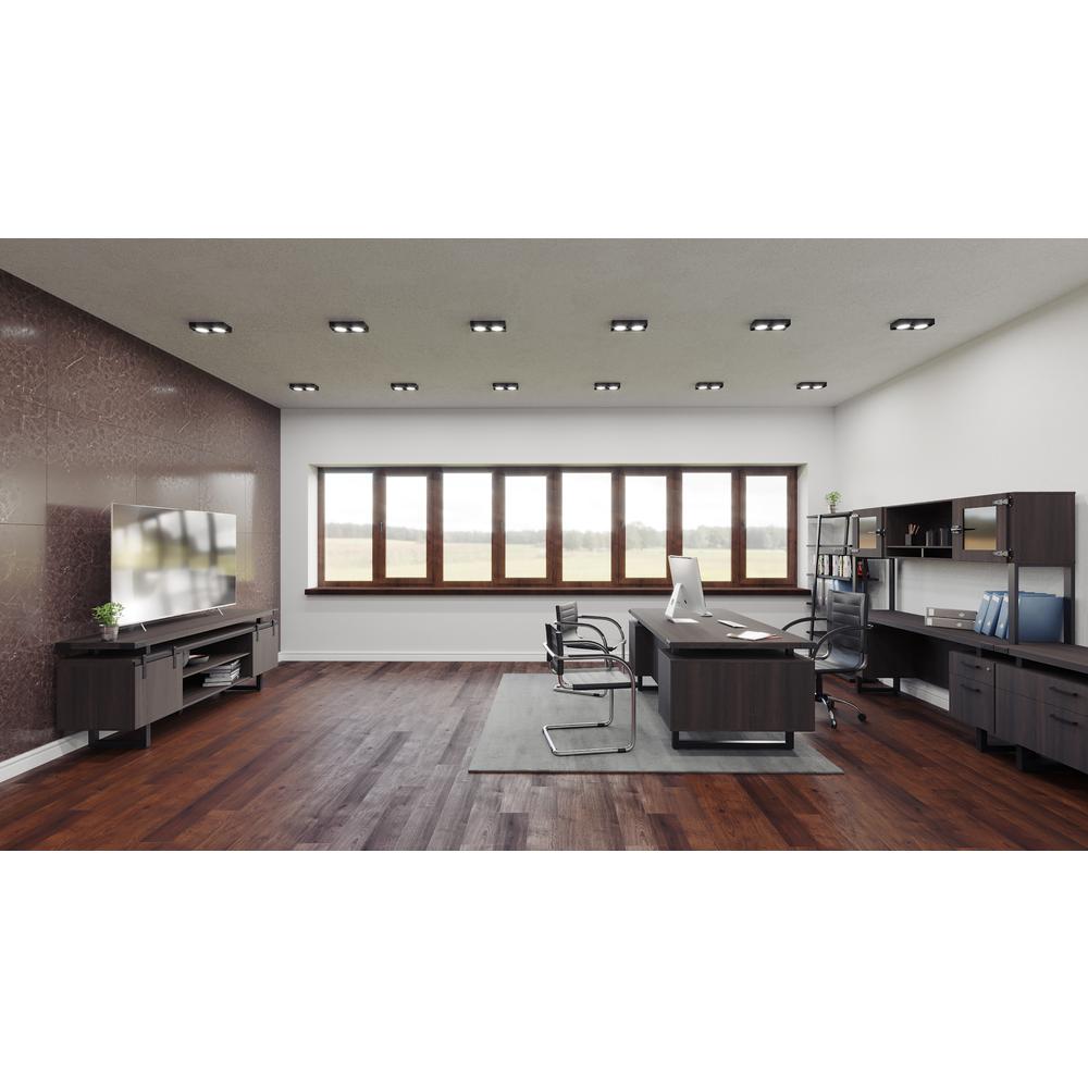 Mirella™ Low Wall Cabinet Wood Doors Southern Tobacco