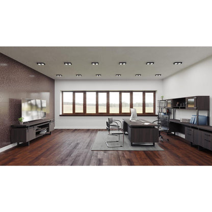 Mirella™ Low Wall Cabinet Wood Doors Southern Tobacco