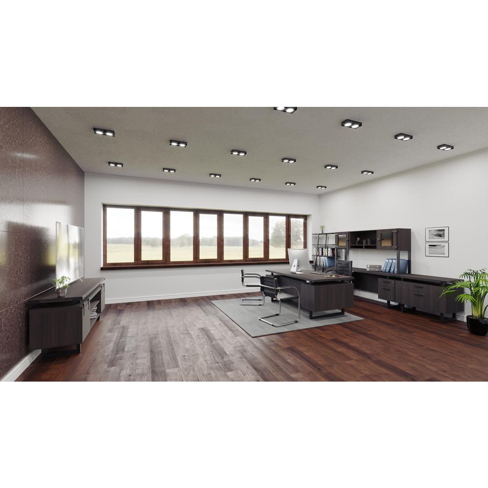Mirella™ Low Wall Cabinet Wood Doors Southern Tobacco