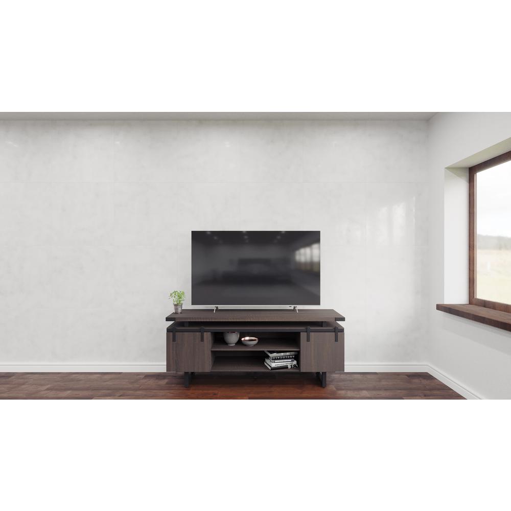 Mirella™ Low Wall Cabinet Wood Doors Southern Tobacco