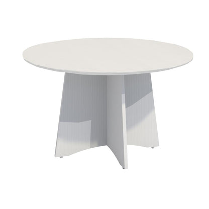 Medina Conference Table (48" Round), Textured Sea Salt