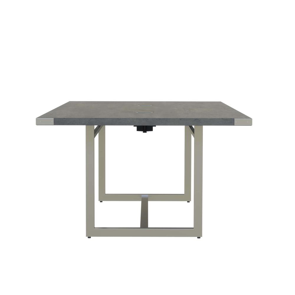 Mirella™ Conference Table, Sitting-Height, 8’ Stone Gray