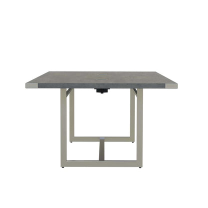 Mirella™ Conference Table, Sitting-Height, 8’ Stone Gray