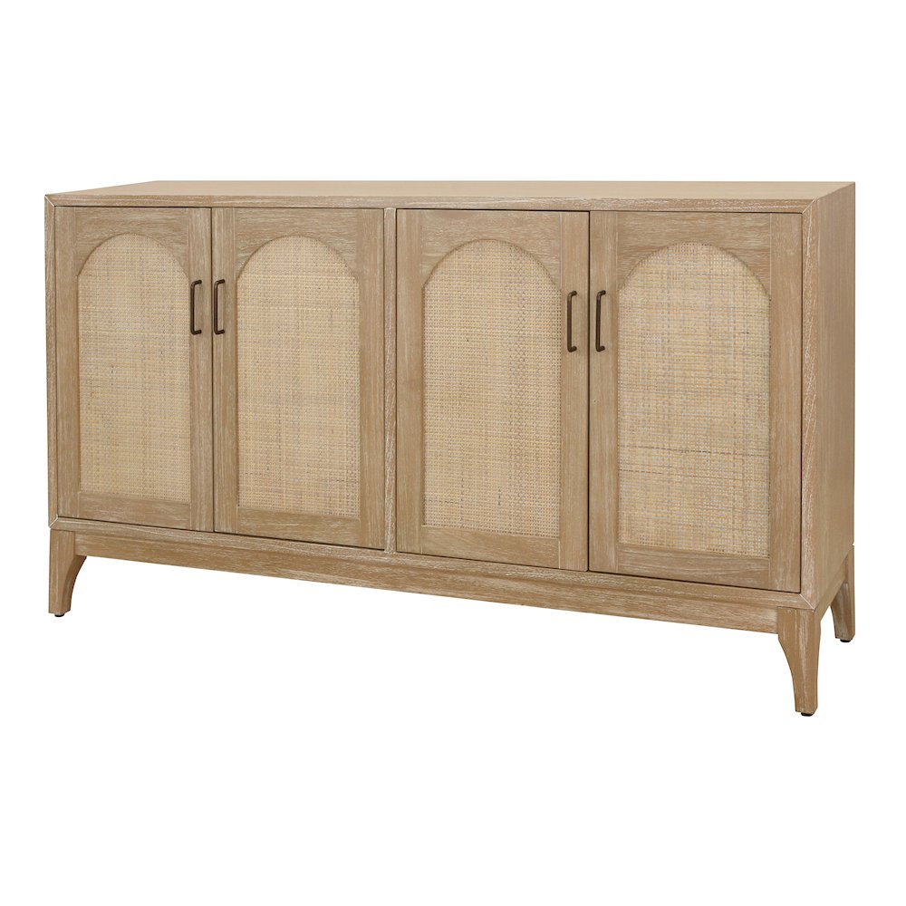 Chantilly 4-Door Buffet - Brushed Sand