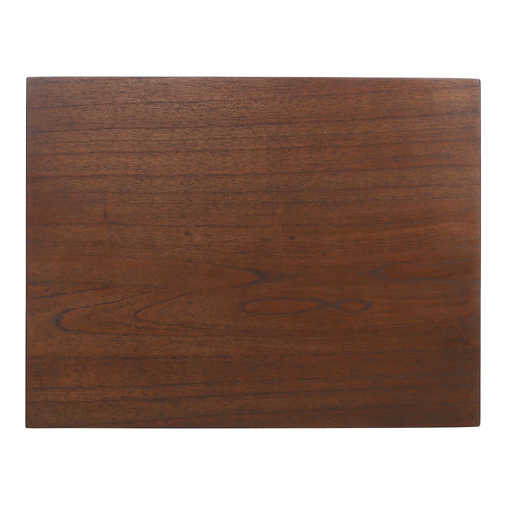 Romilda 1-Drawer Accent Table - Walnut