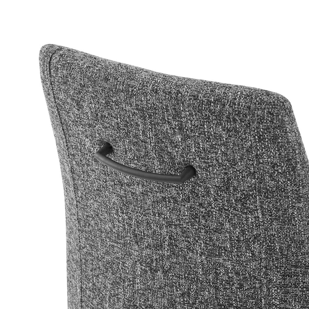 Viona Chenille Swivel Dining Side Chair (Seat), (Set of 2)