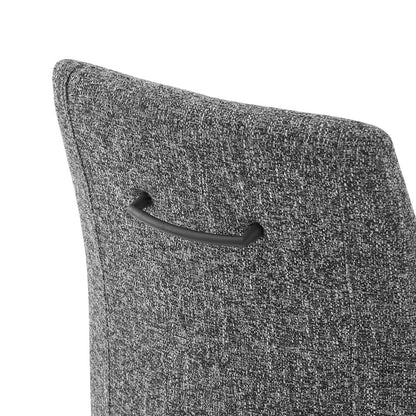 Viona Chenille Swivel Dining Side Chair (Seat), (Set of 2)