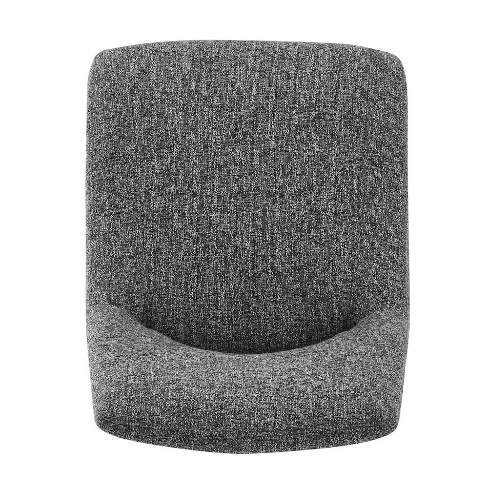 Viona Chenille Swivel Dining Side Chair (Seat), (Set of 2)
