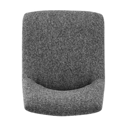 Viona Chenille Swivel Dining Side Chair (Seat), (Set of 2)
