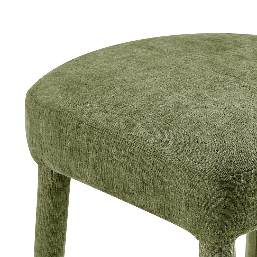 Rylee Chenille Backless Counter Stool, (Set of 2)
