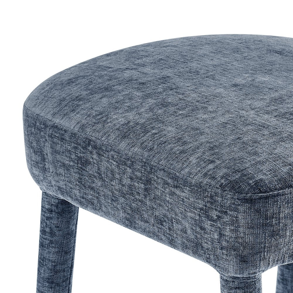 Rylee Chenille Backless Counter Stool, (Set of 2)