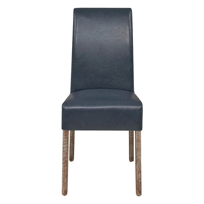 Valencia Bonded Leather Chair, (Set of 2)