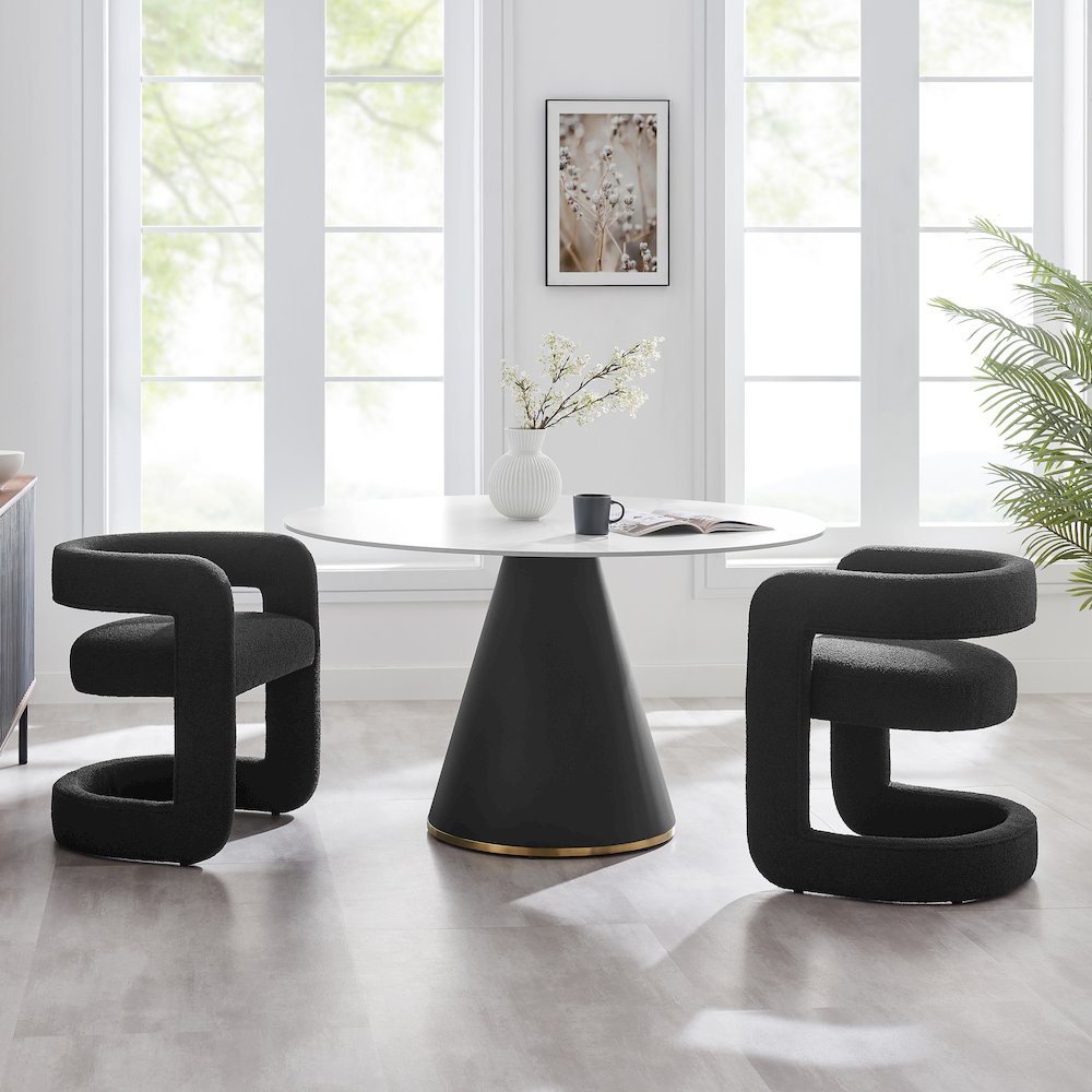 Althea Boucle Dining Side Chair