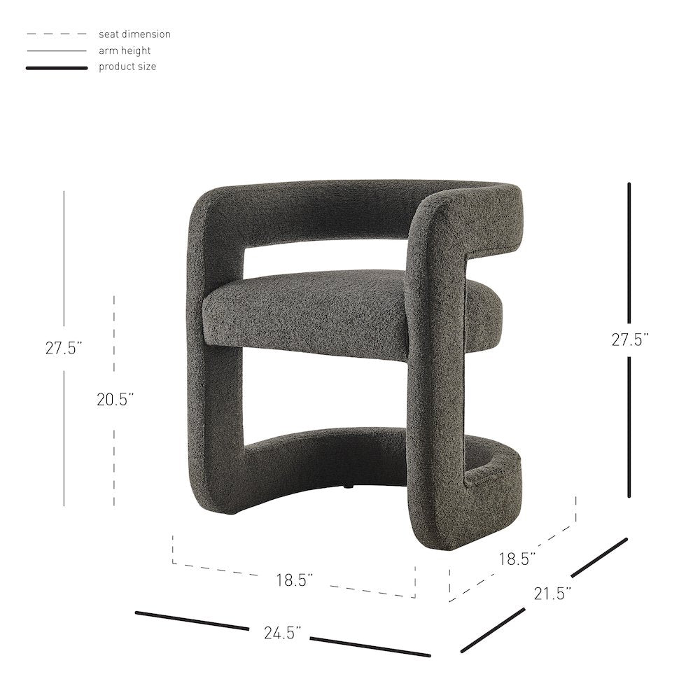 Althea Boucle Dining Side Chair