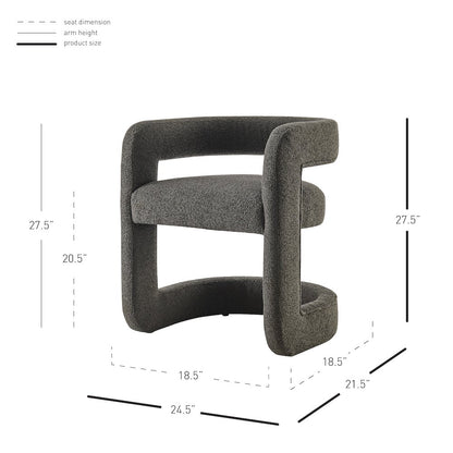 Althea Boucle Dining Side Chair