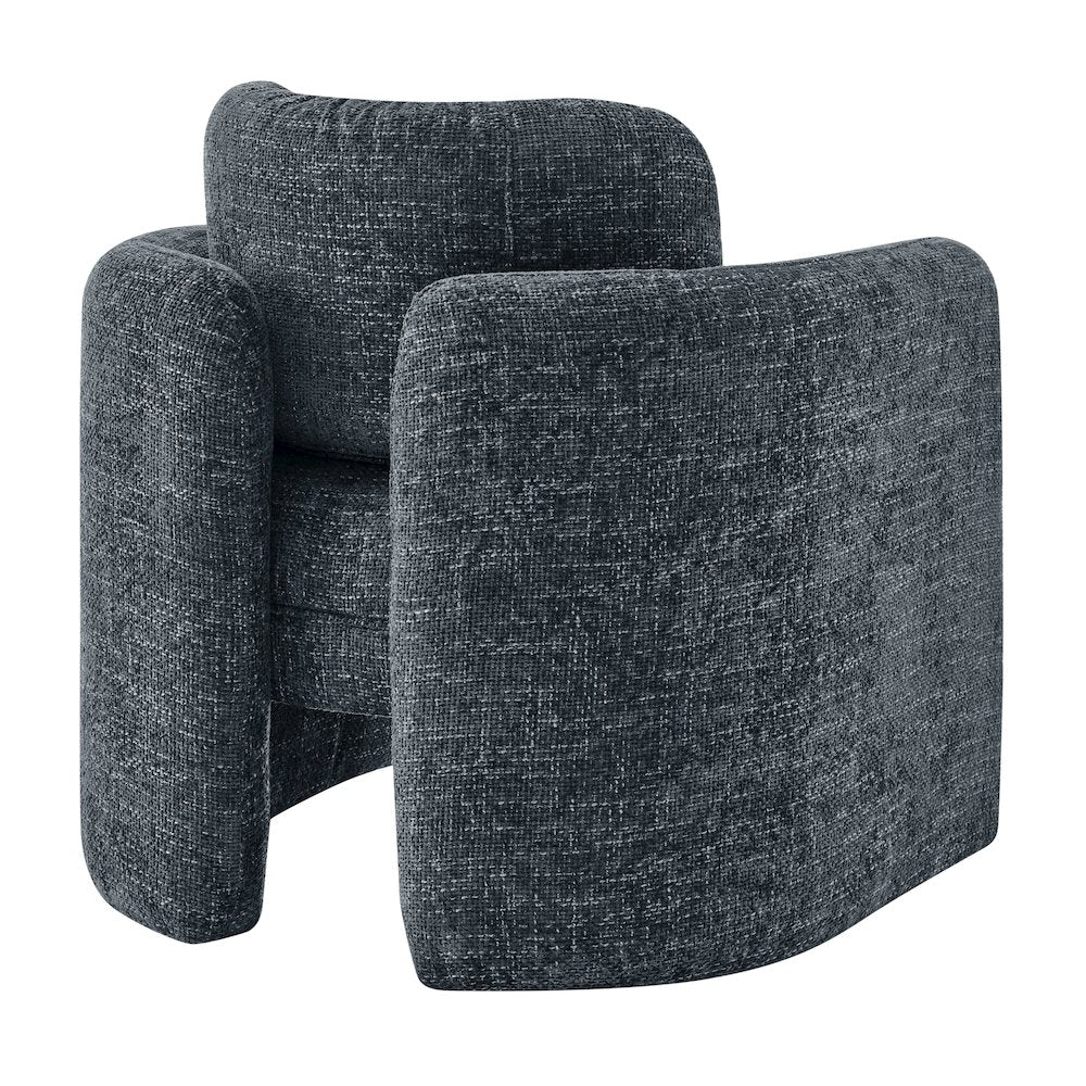 Deryll Chenille Accent Arm Chair