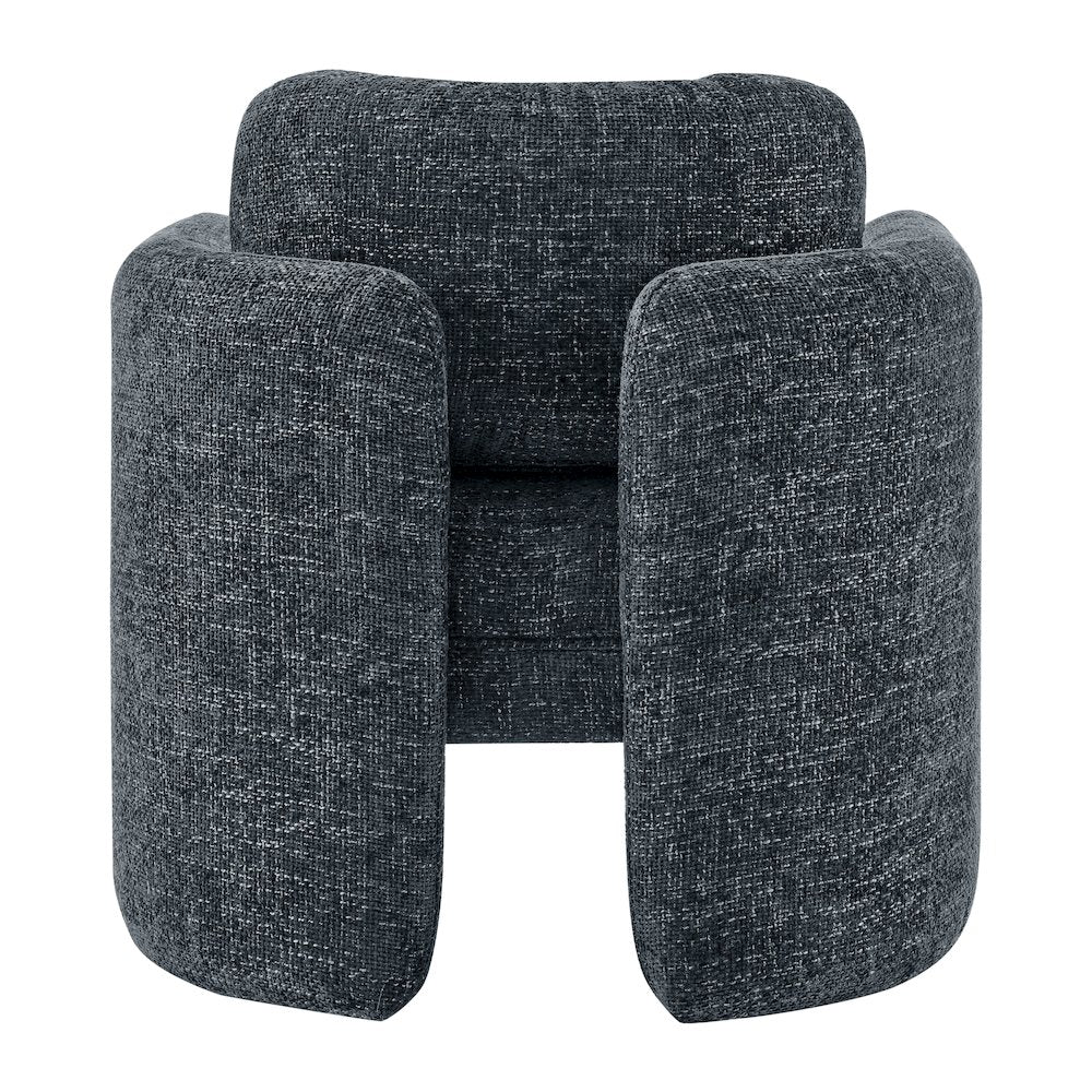 Deryll Chenille Accent Arm Chair